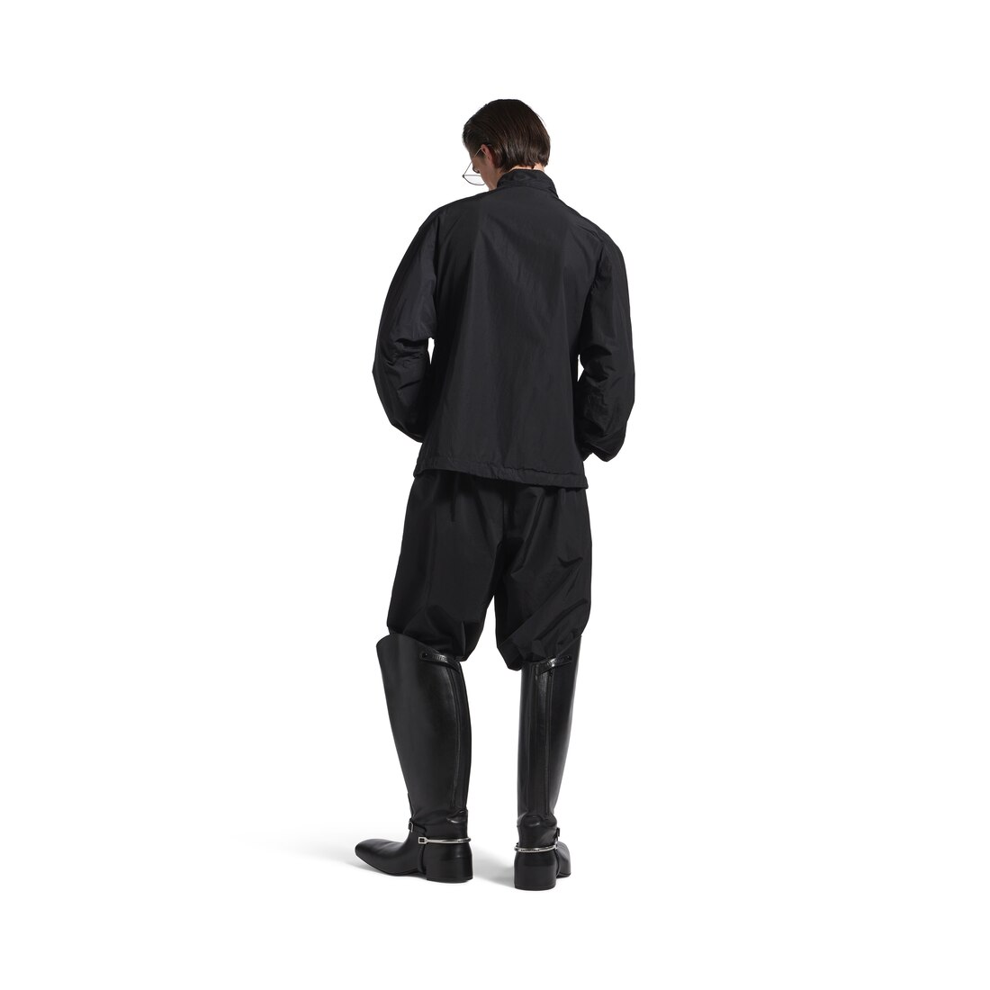 Balenciaga I Puma Tracksuit Jacket in Black/red