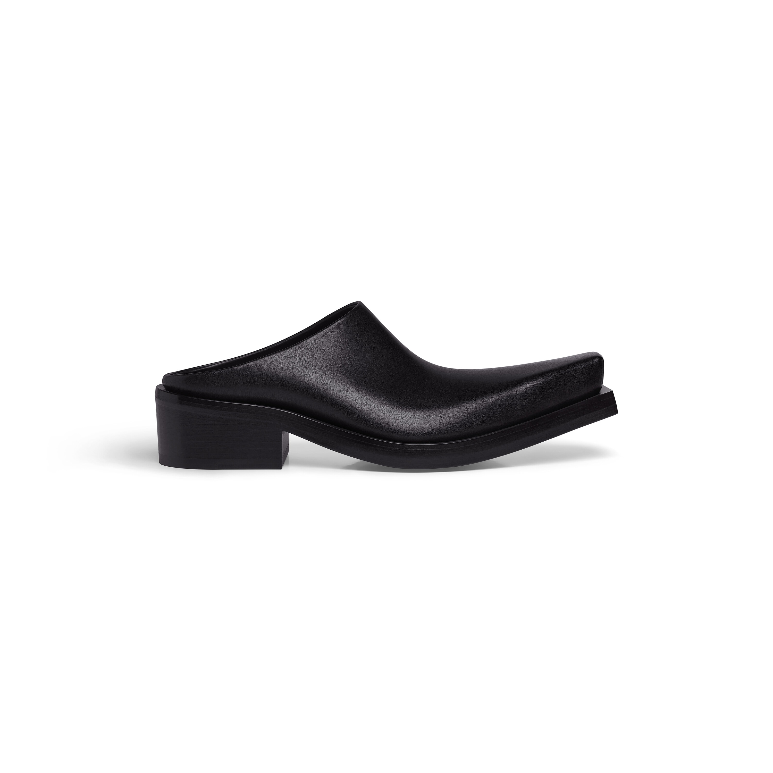 Men's Santiago Mule in Black | Balenciaga US