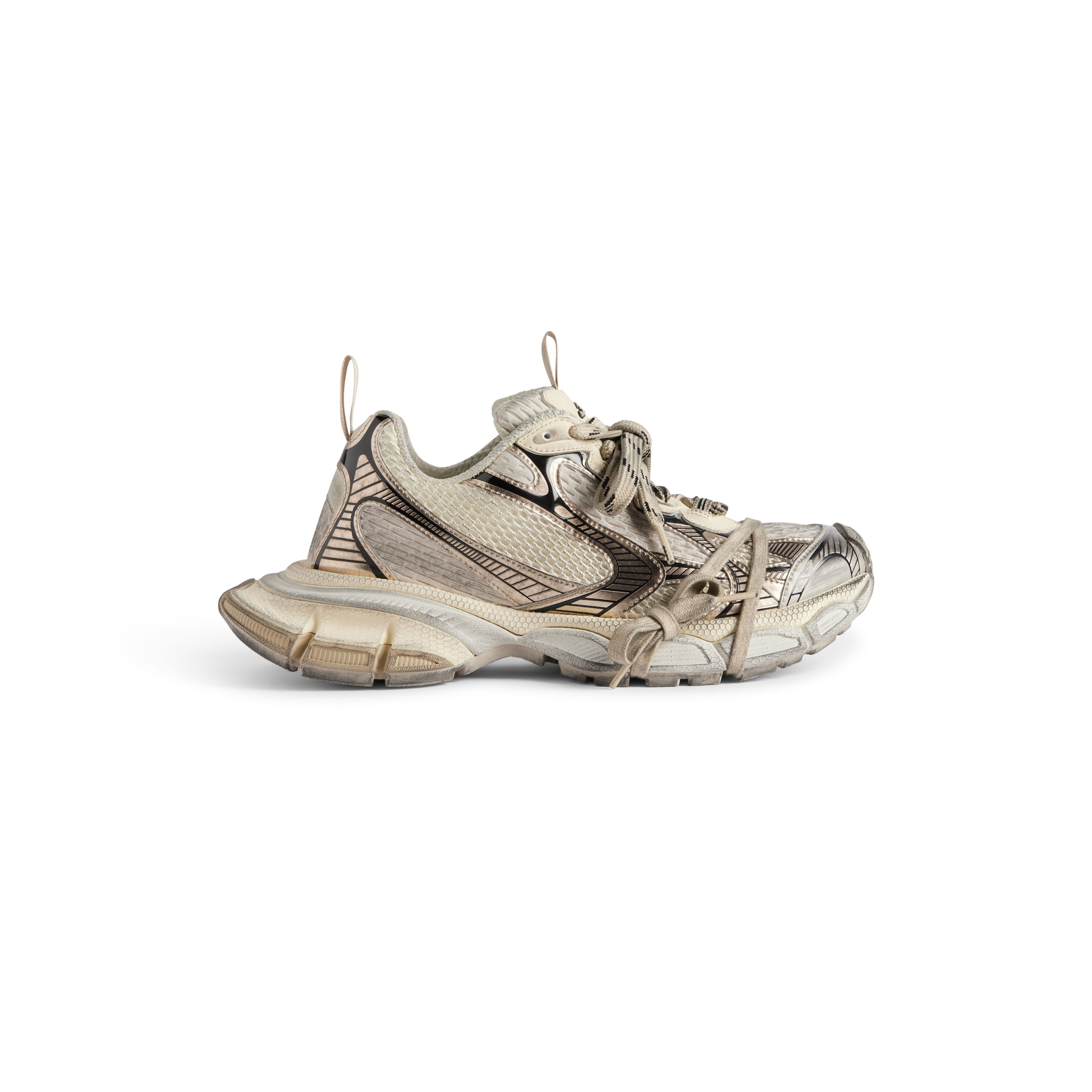 Balenciaga 3XL Sneaker - Beige - Woman - 42 - Upper: Polyurethane, Polyester - Sole: Rubber, Eva - Insole: Foam