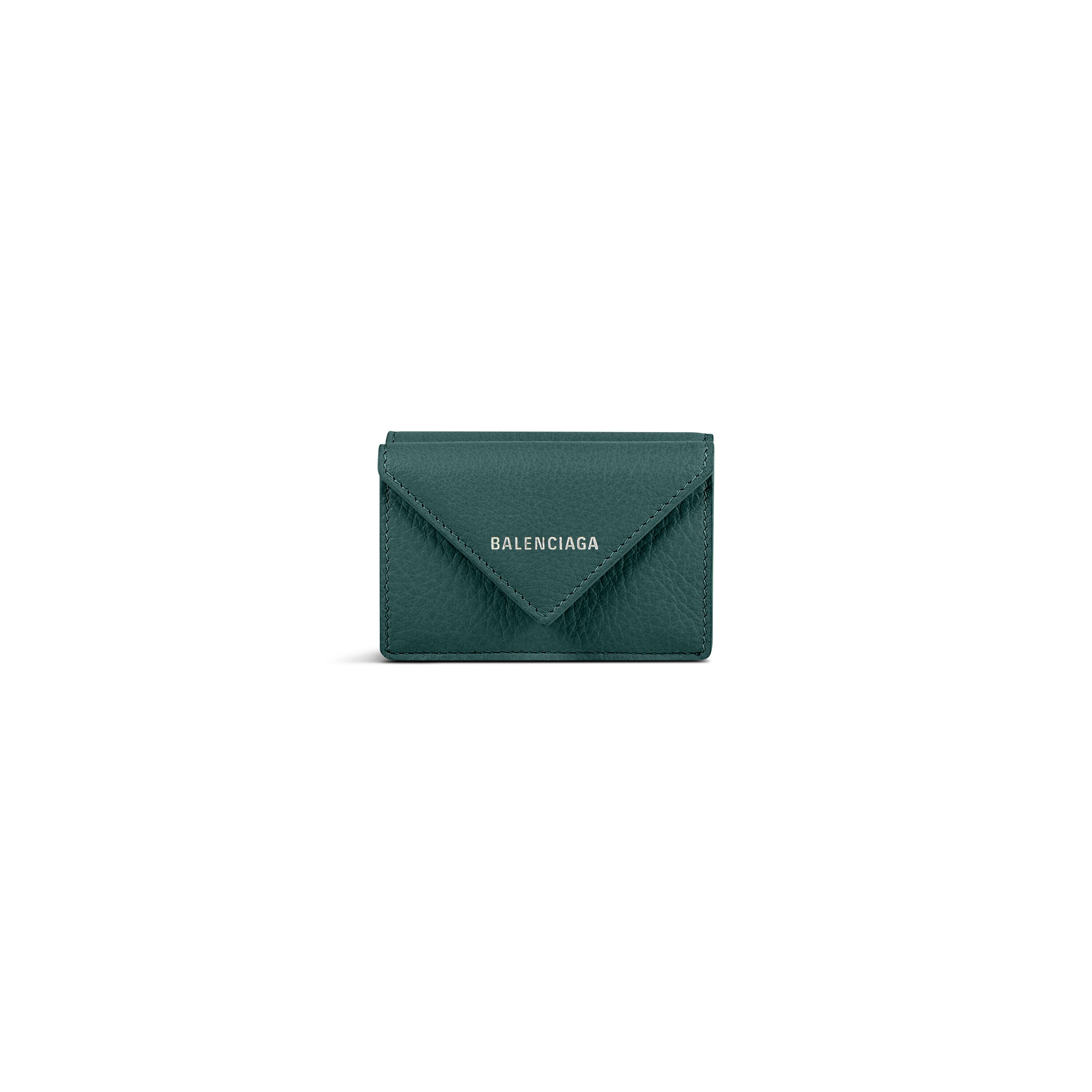 Papier Mini Wallet in Green | Balenciaga US