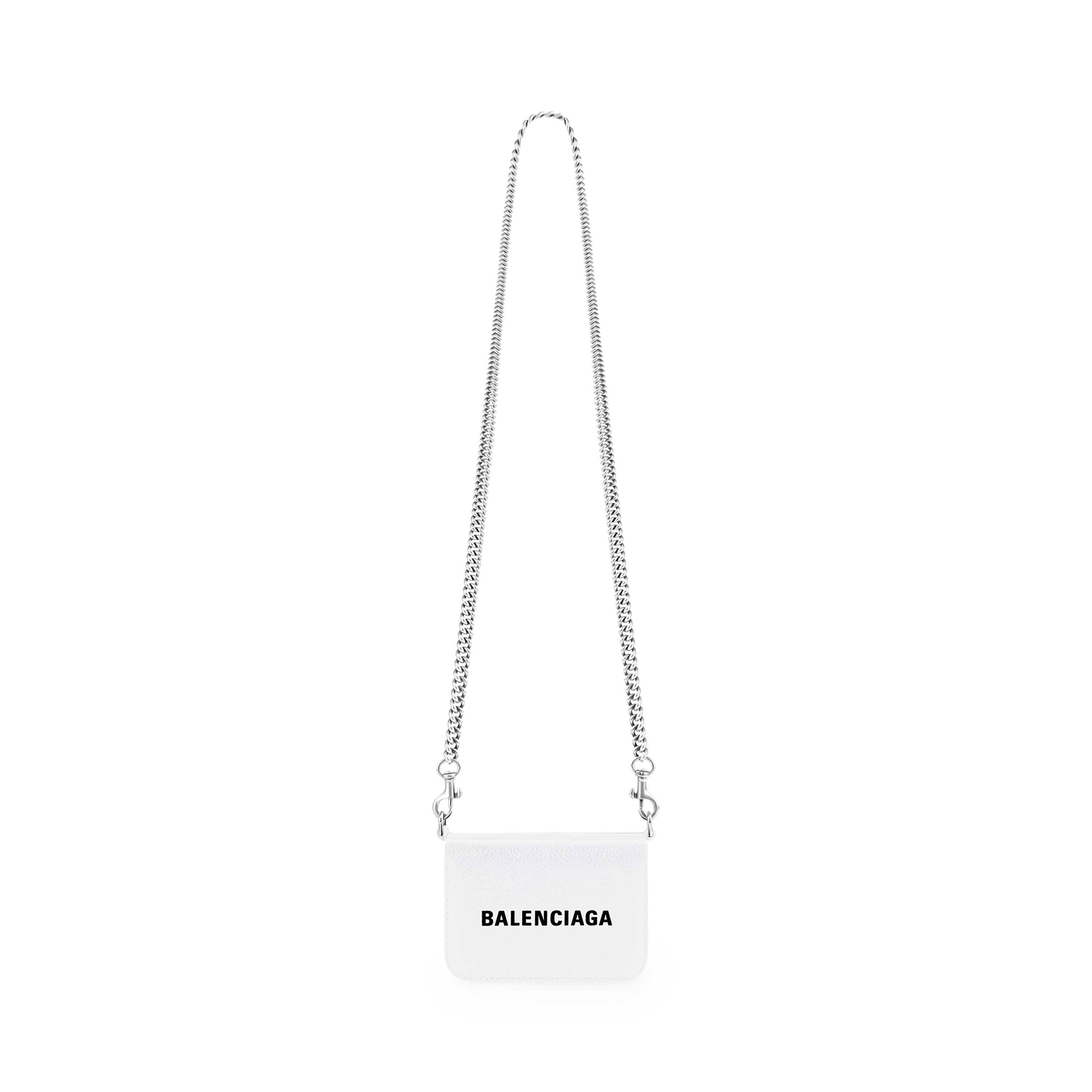 balenciaga cash continental wallet on chain