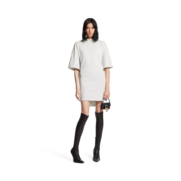 semi fitted dress