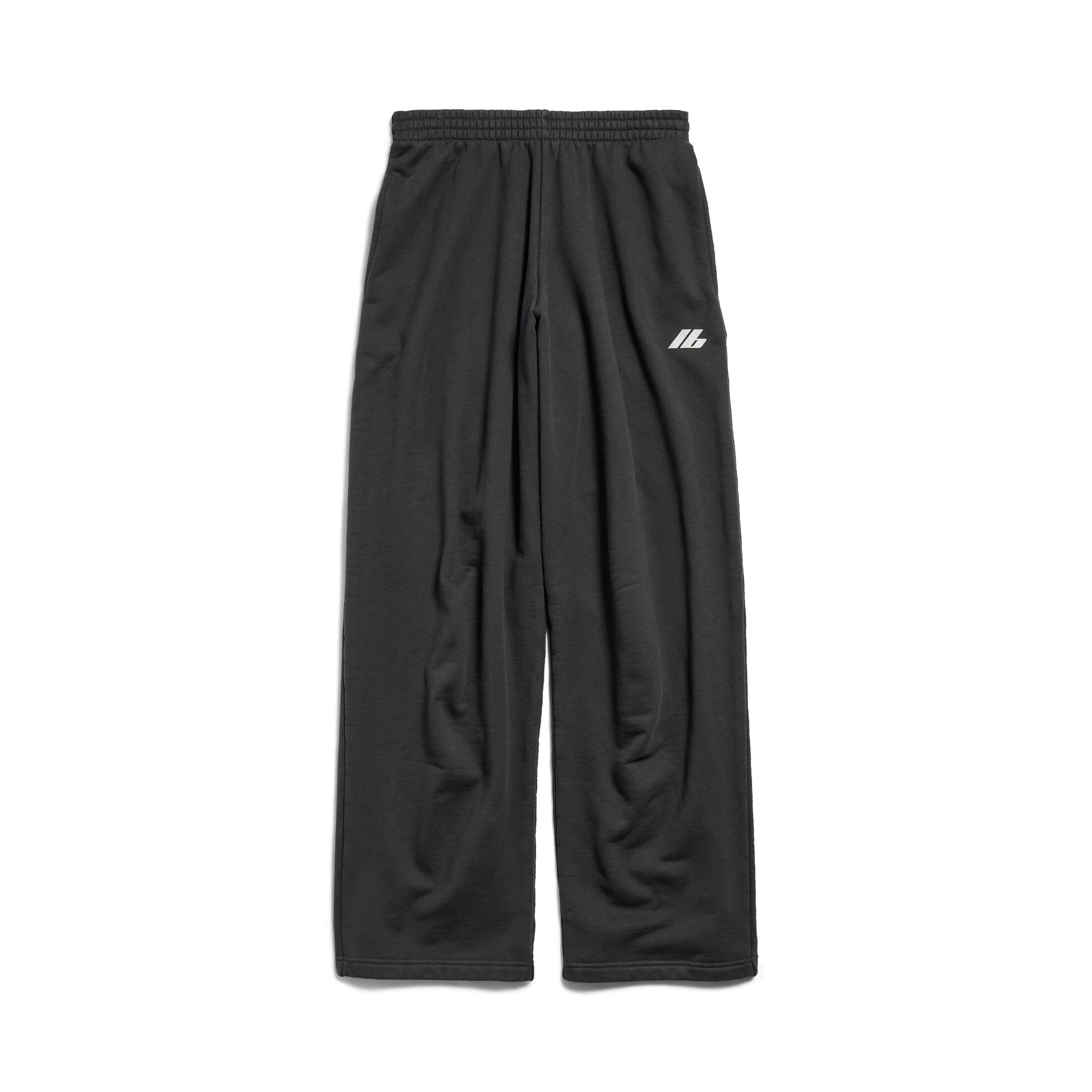 Balenciaga Activewear Baggy Sweatpants - Black - Unisex - - Cotton