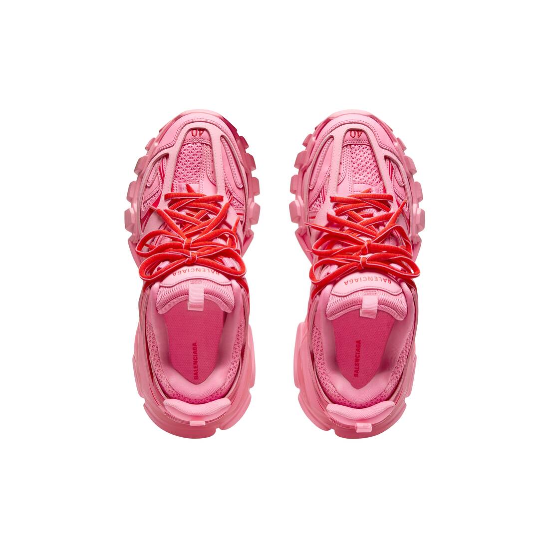 Women's Track Sneaker in Fluo Pink | Balenciaga US