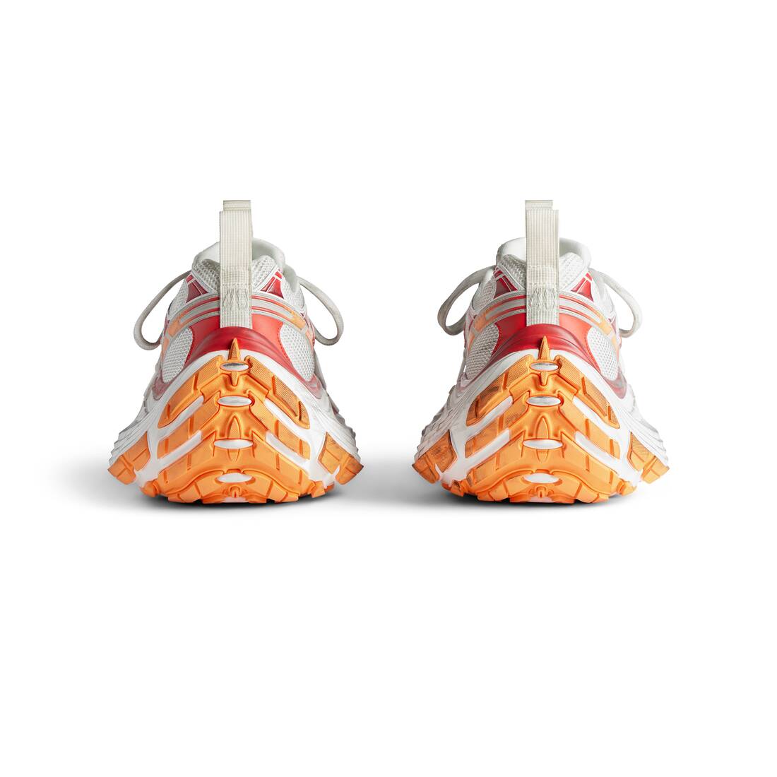 Women's 10xl Sneaker in White/red/orange
