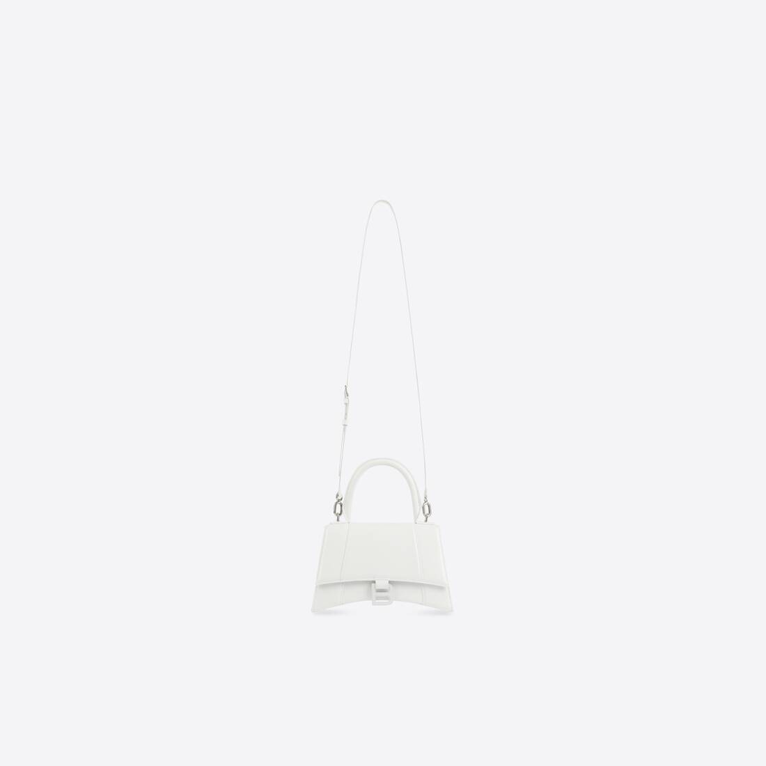 Women's Hourglass Small Handbag in White | Balenciaga Malaysia EN - Image 4