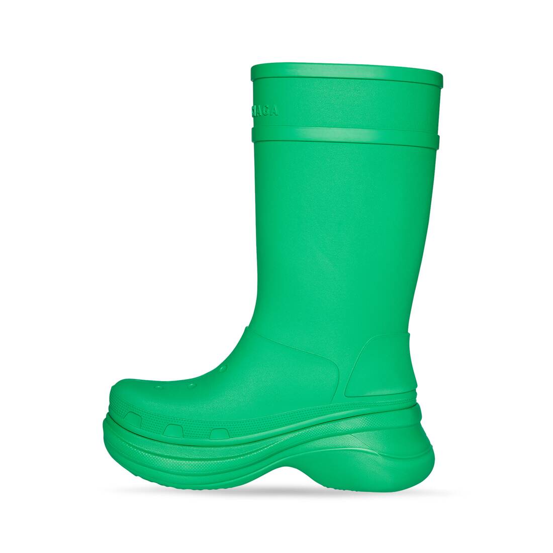 Balenciaga x Crocs Boot Green Womens  677388W1S8E3033  US