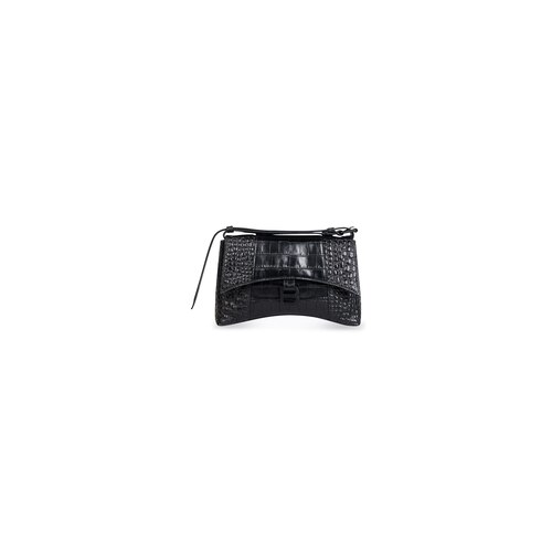 downtown xs shoulder bag crocodile embossed