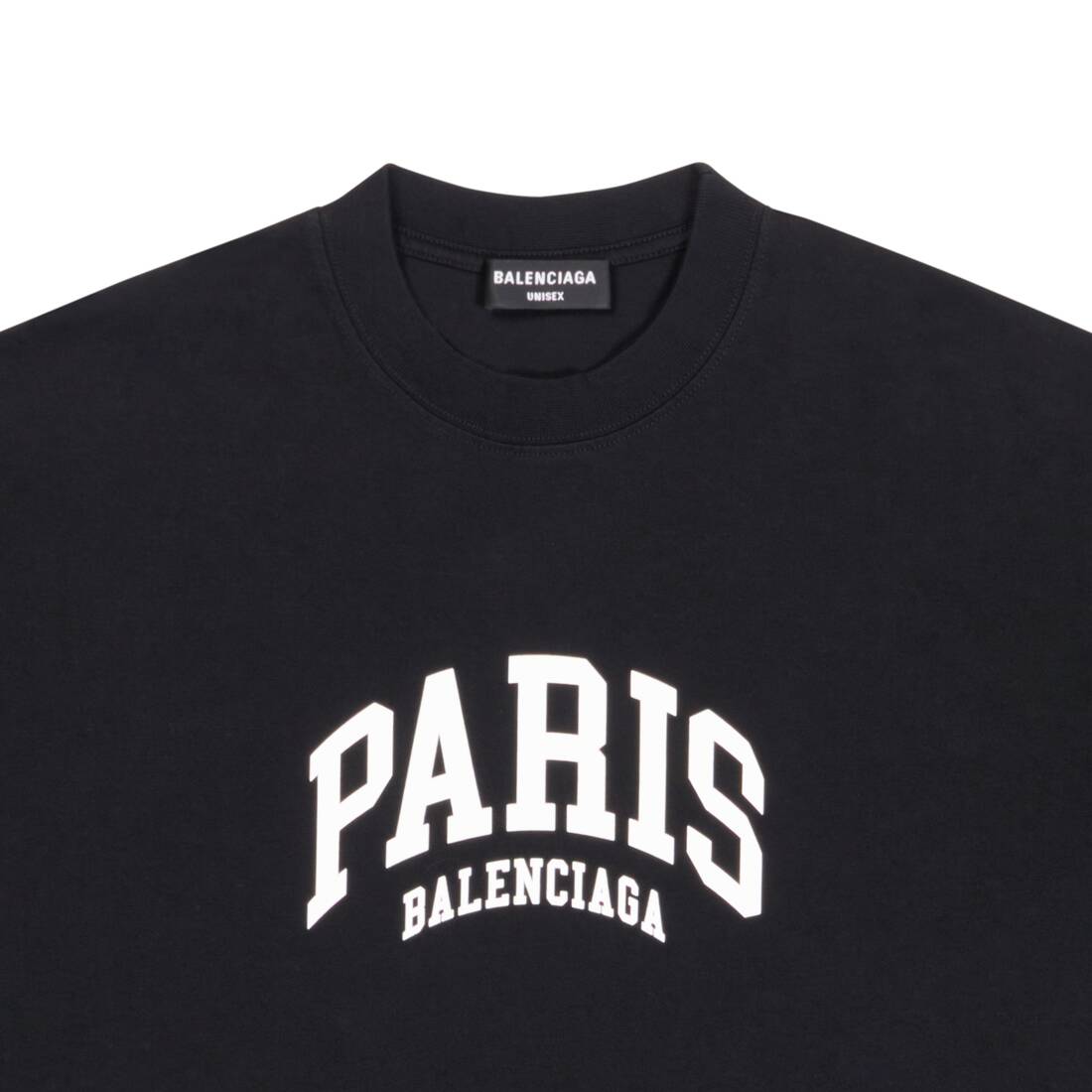 Balenciaga Paris Logo TShirt White  Deal Hub