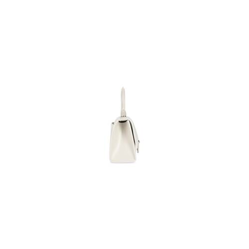 balenciaga hourglass bolsa xs black
