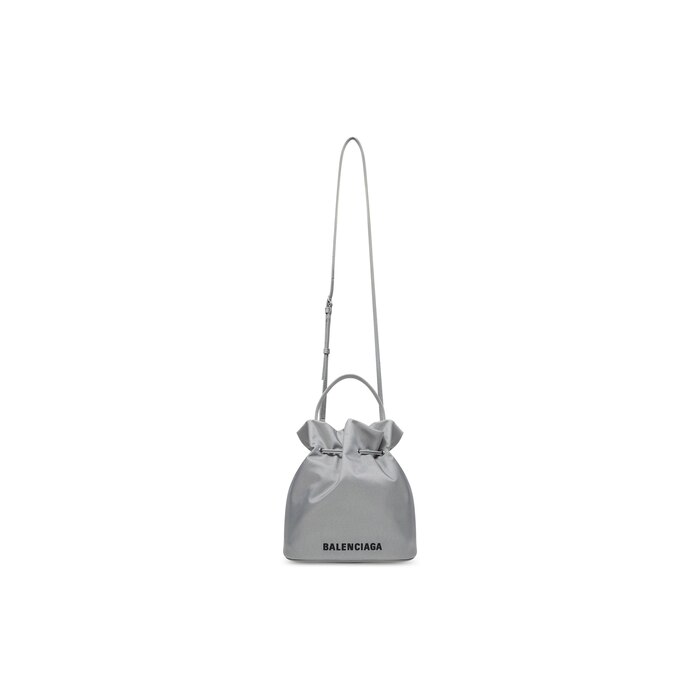 Wheel small drawstring bucket bag