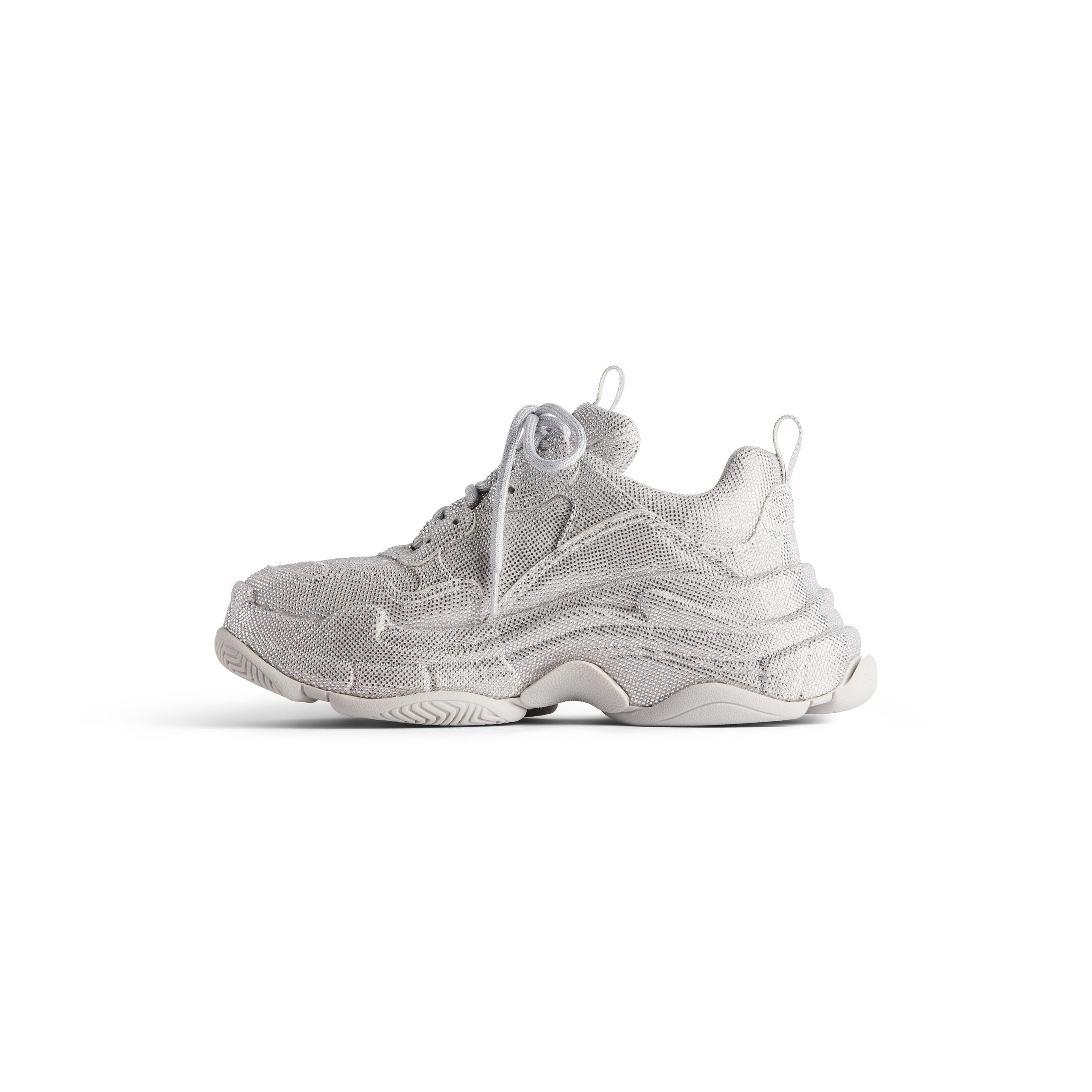 triple s sneaker with rhinestones
