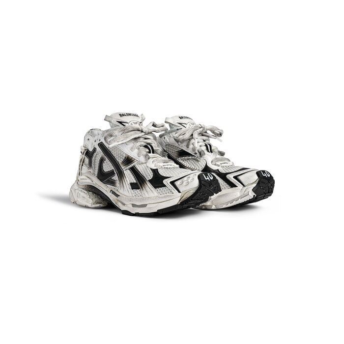 Balenciaga silver trainers online