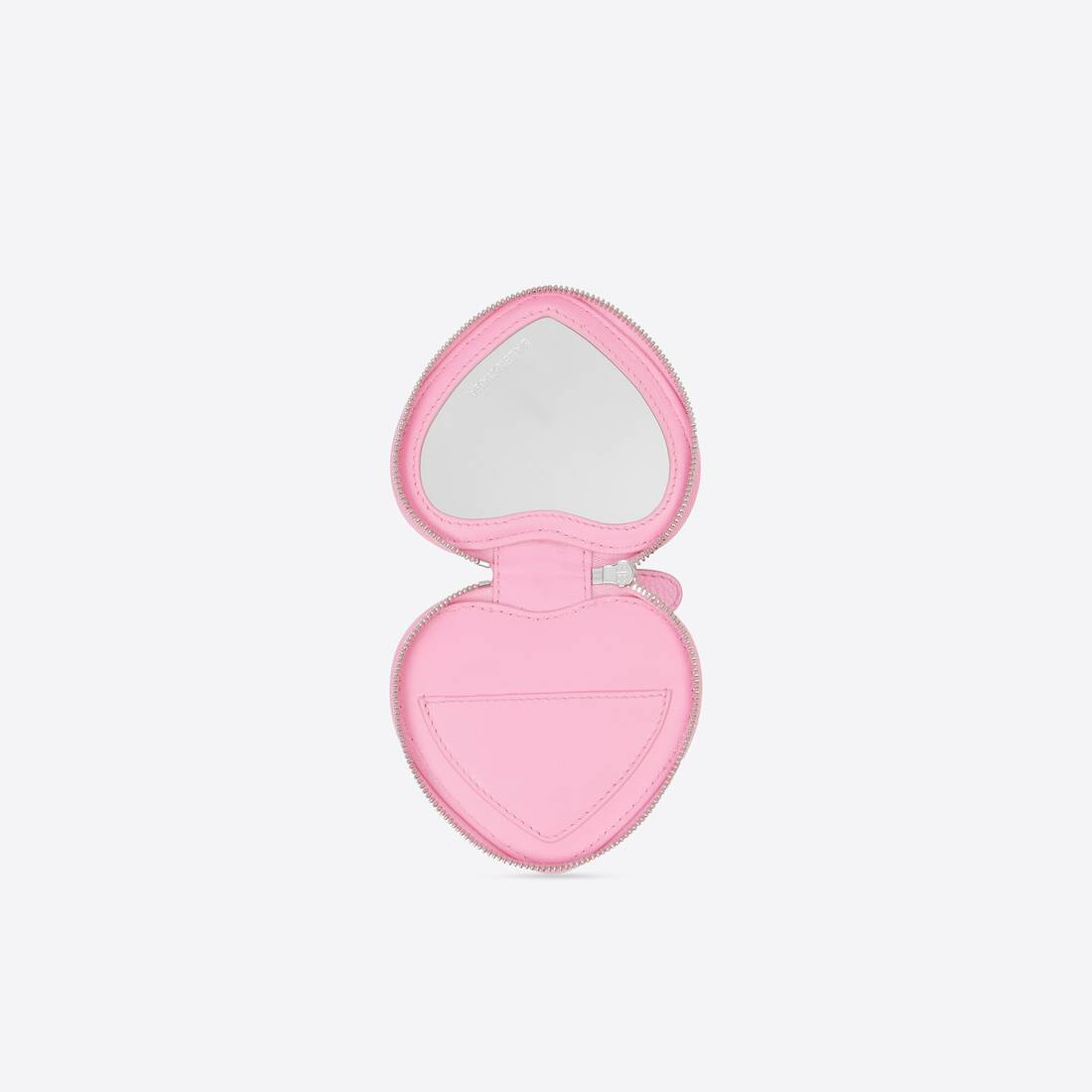 Henholdsvis Mekanisk melodisk Women's Cash Heart Mirror Case in Pink | Balenciaga US
