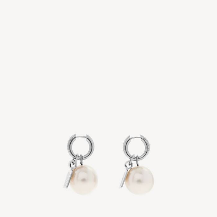pearl earrings