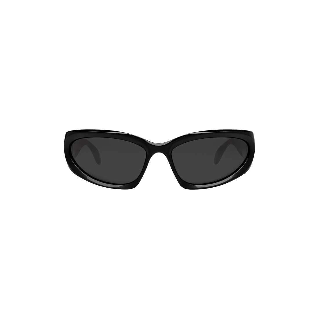 Swift Oval Sunglasses in Black