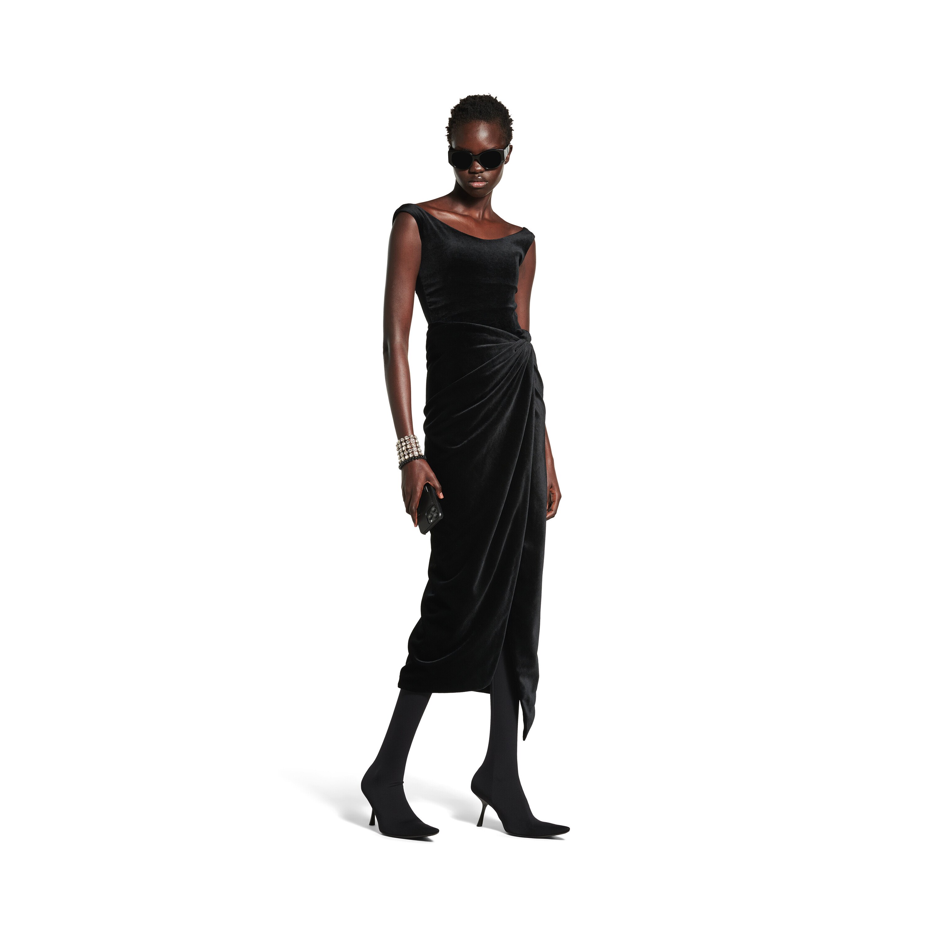 BALENCIAGA★OFF SHOULDER コート org.jpg