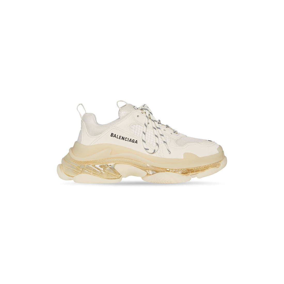 Balenciaga sock store shoes womens gold