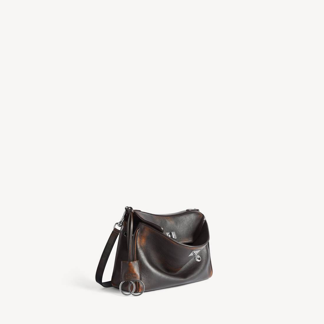 Men's Rodeo Messenger Bag Small in Brown