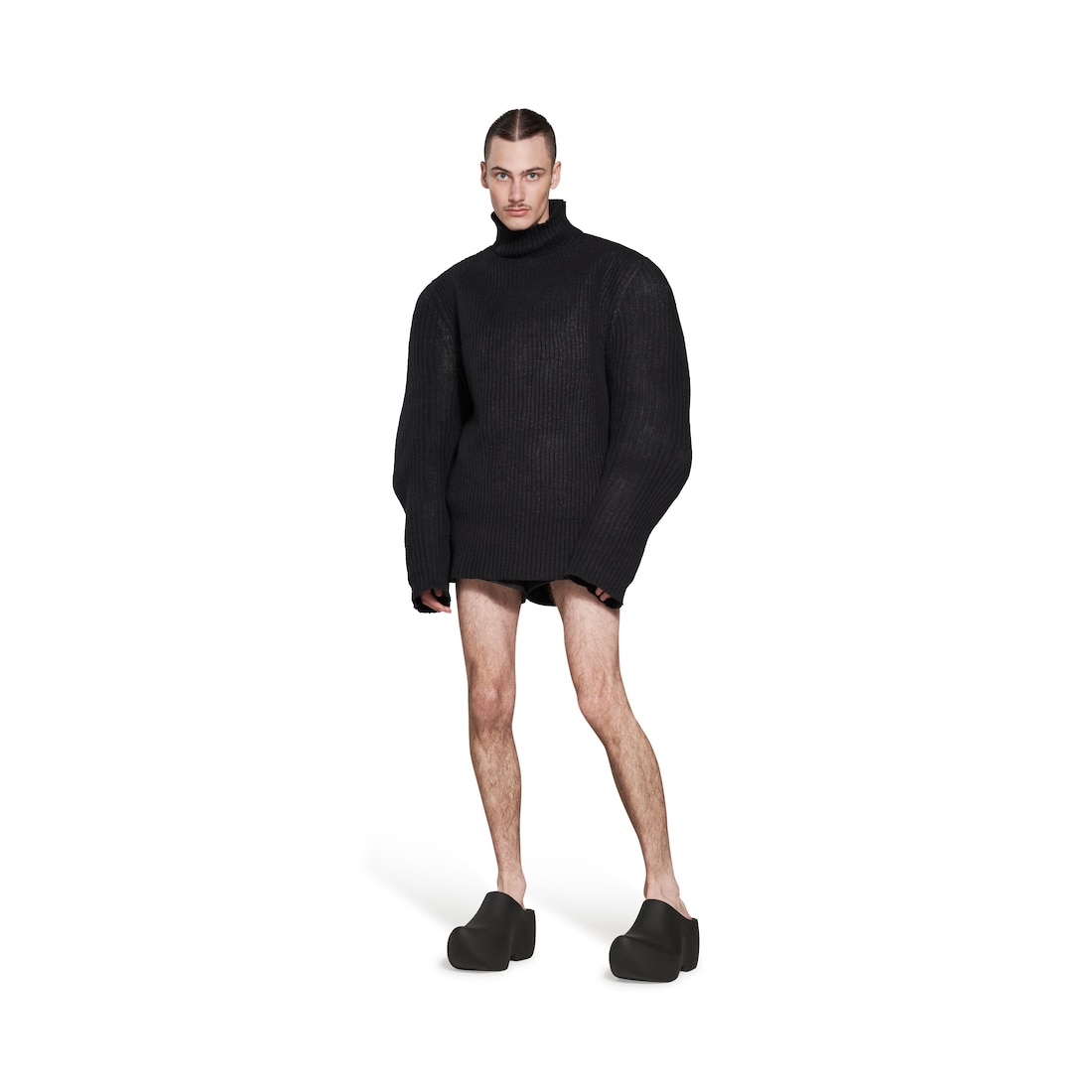 Balenciaga | Men Technoclog Mules Black 44