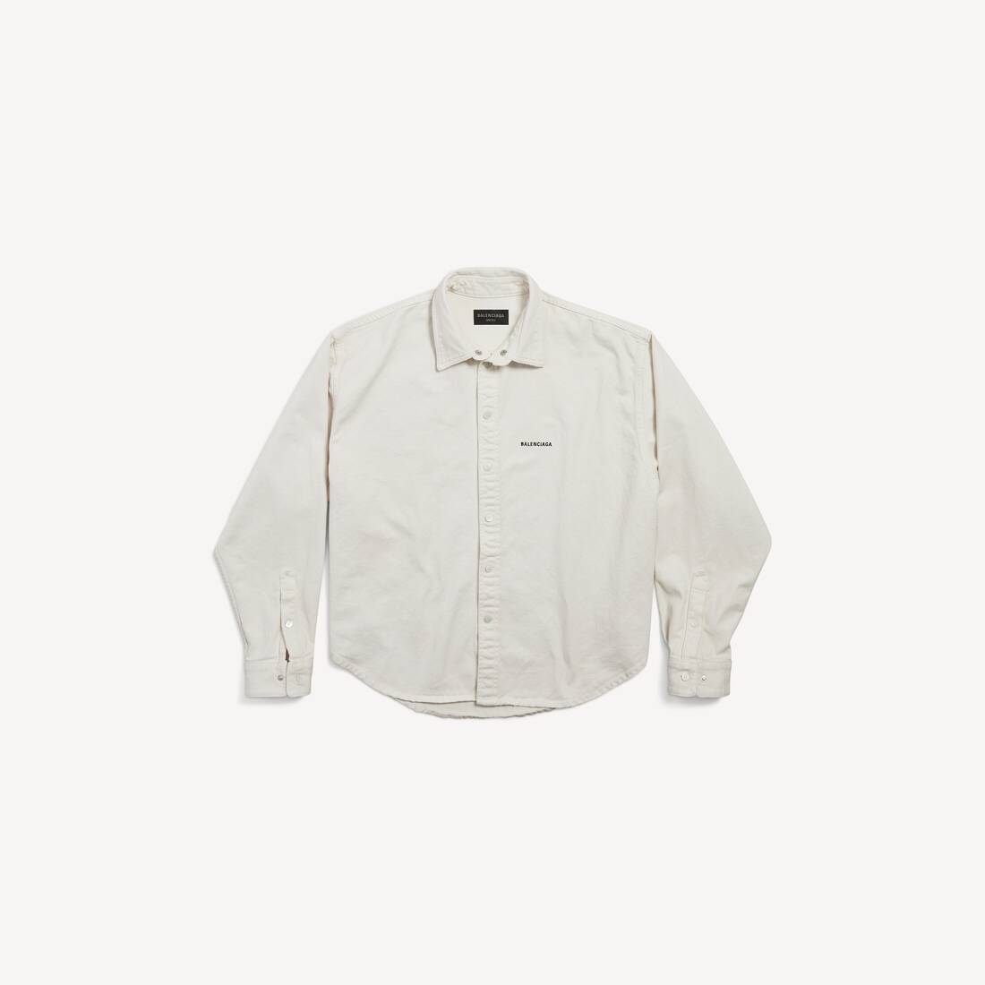 Chemise Fit Large pour Femme en Blanc Balenciaga FR
