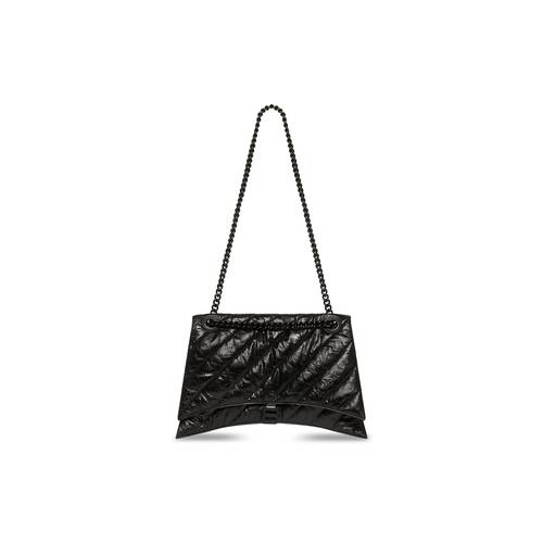 crush large chain bag quilted