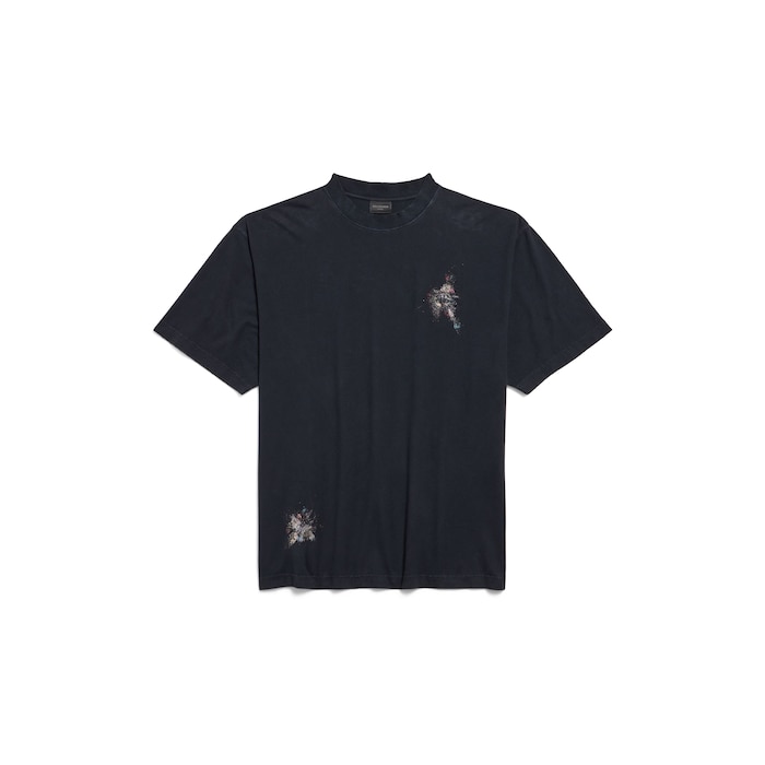 balenciaga nail polish t-shirt medium fit