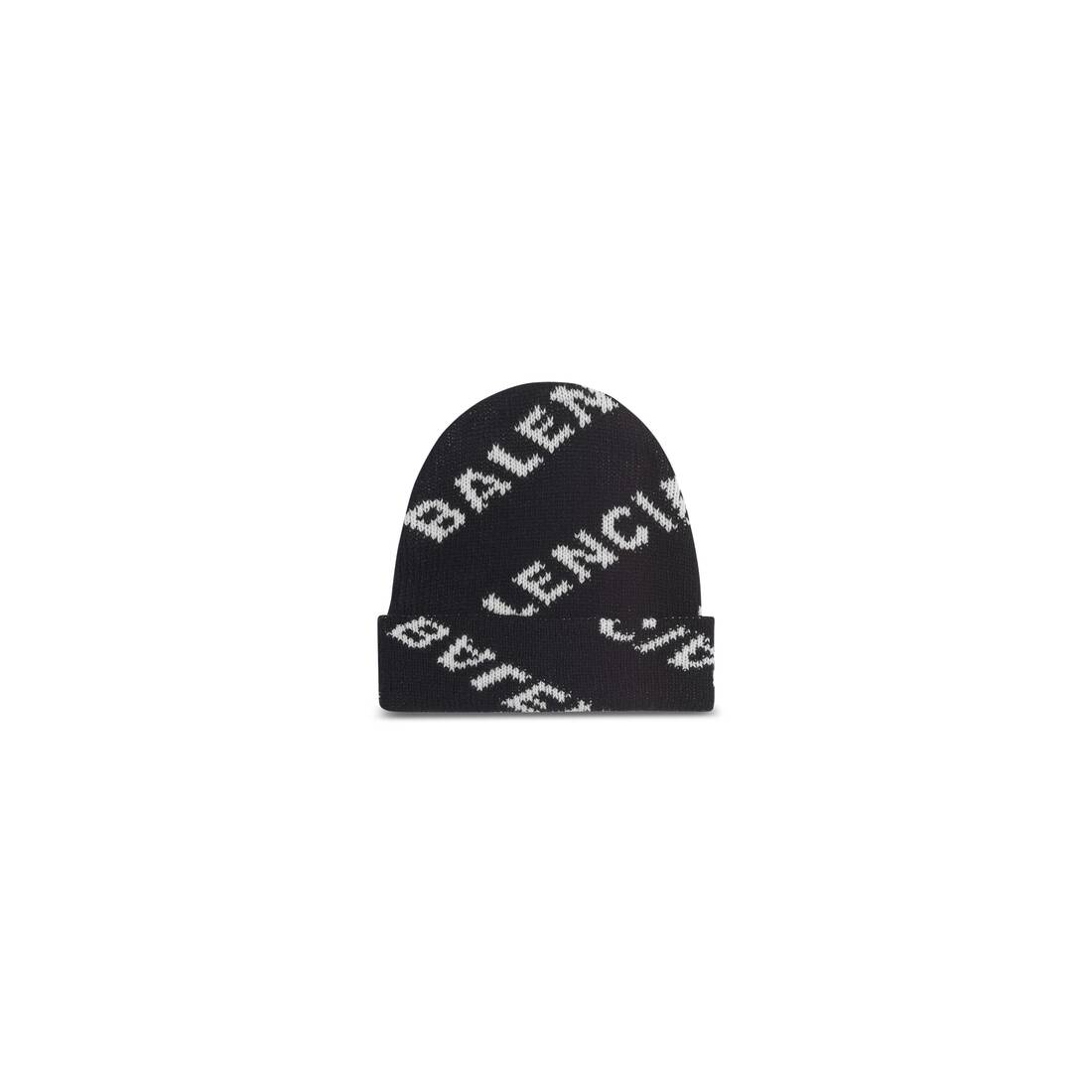 Allover Logo Hat in Black  Balenciaga US
