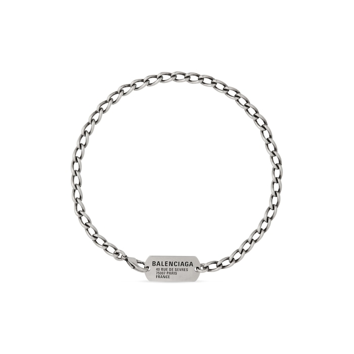 Tag Chain Bracelet