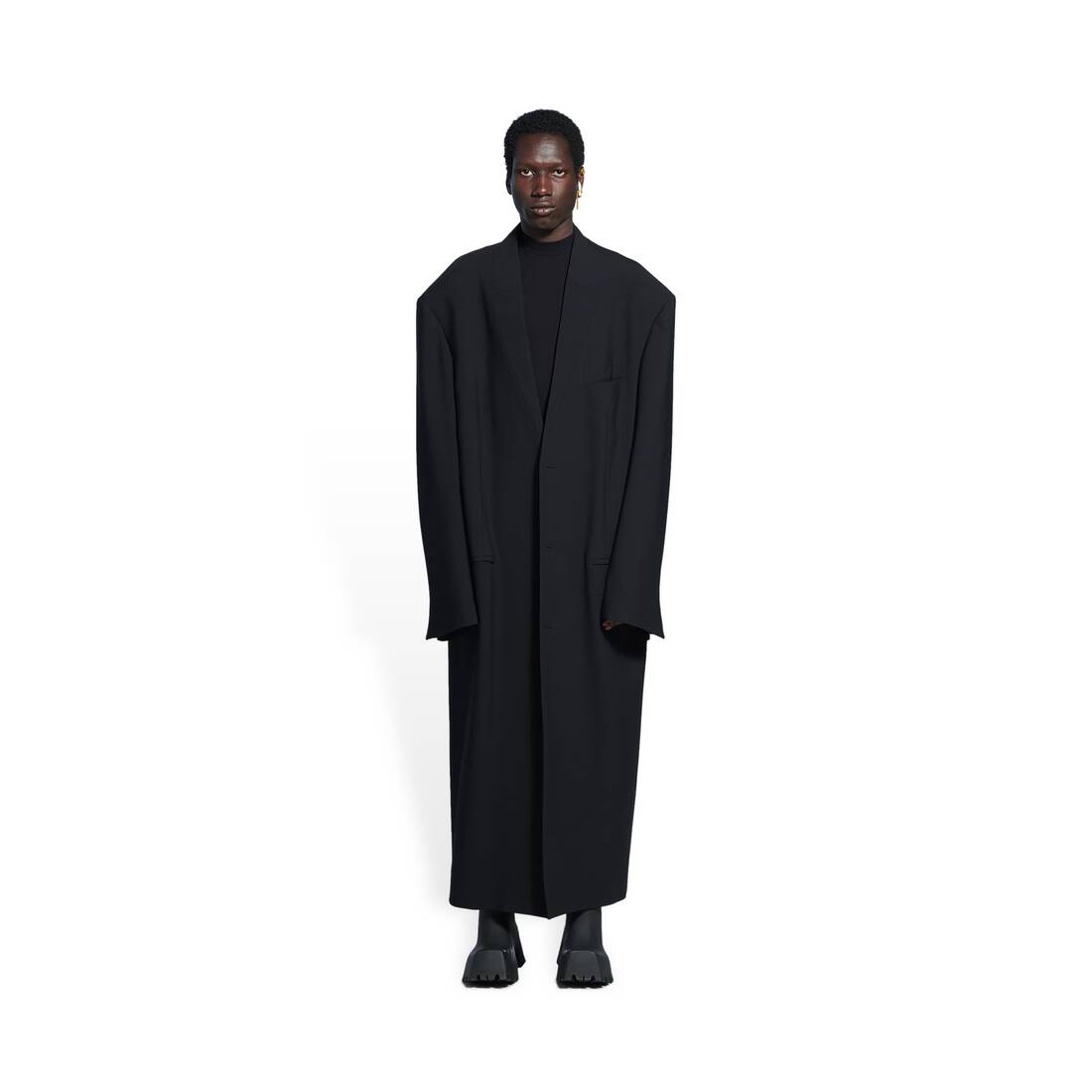 balenciaga mens coat