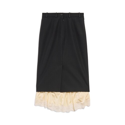 lingerie tailored skirt