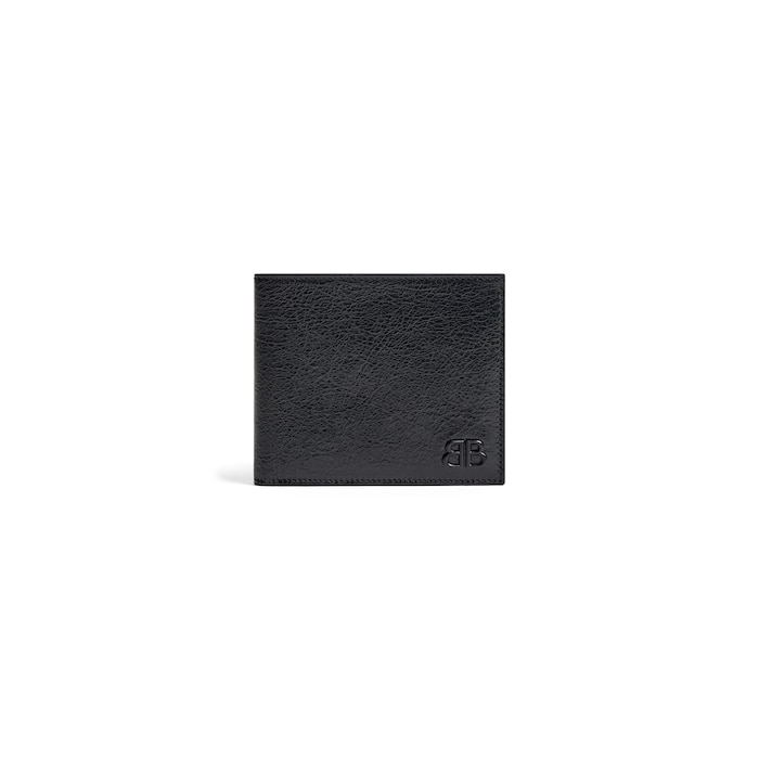 monaco square folded wallet
