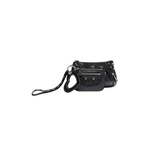 Women's Le Cagole Mini Multipouch in Black | Balenciaga US