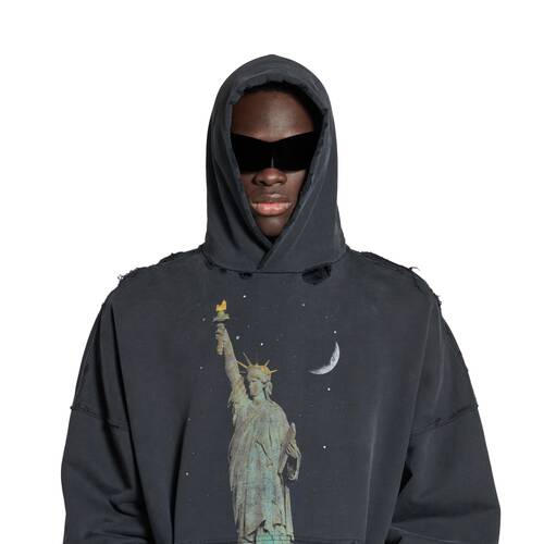 paris liberty hoodie oversized