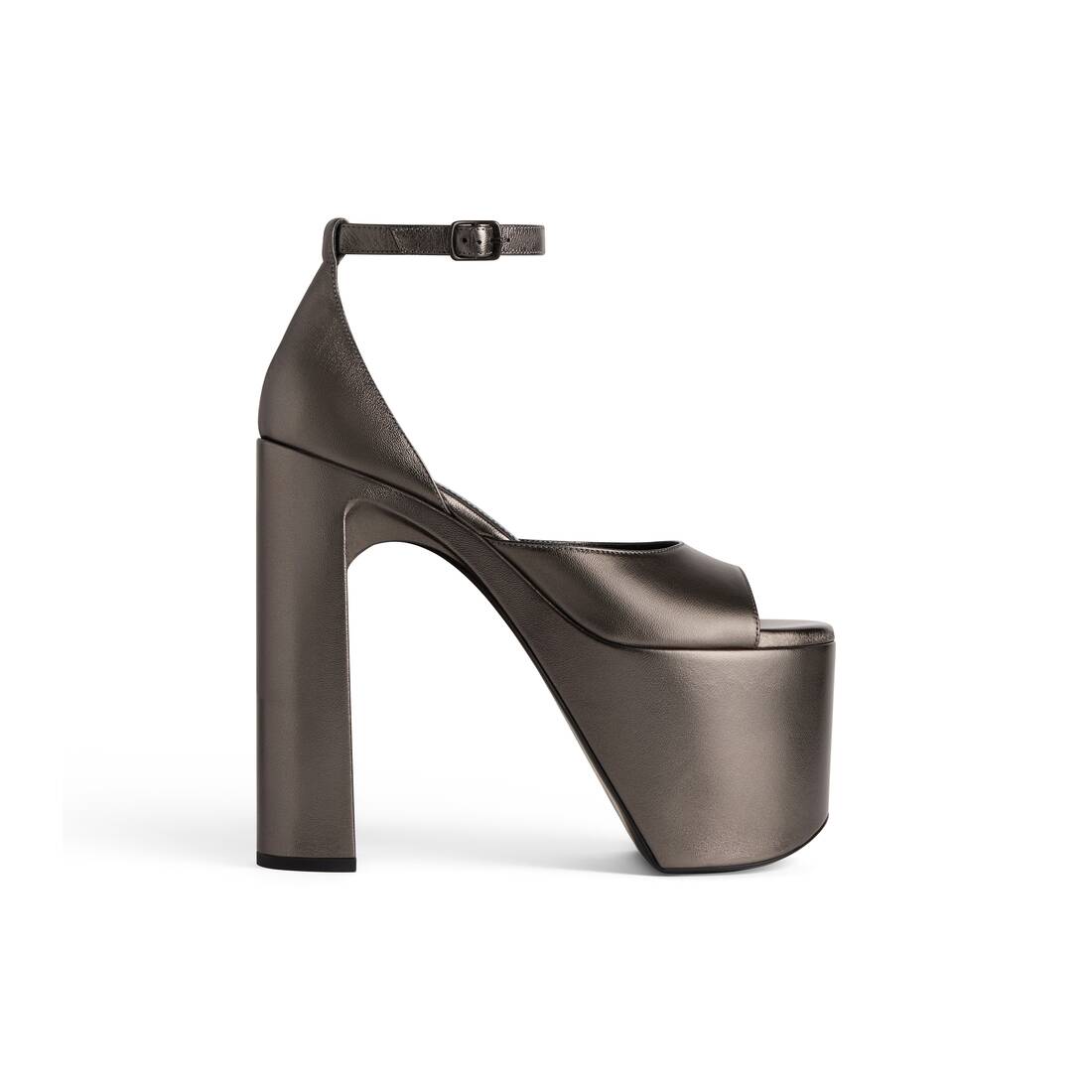 Dkny Women's Dava Ankle Strap Cuff Dress Sandals In Dark Gunmetal | ModeSens