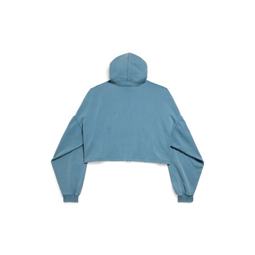 international hoodie短款连帽卫衣