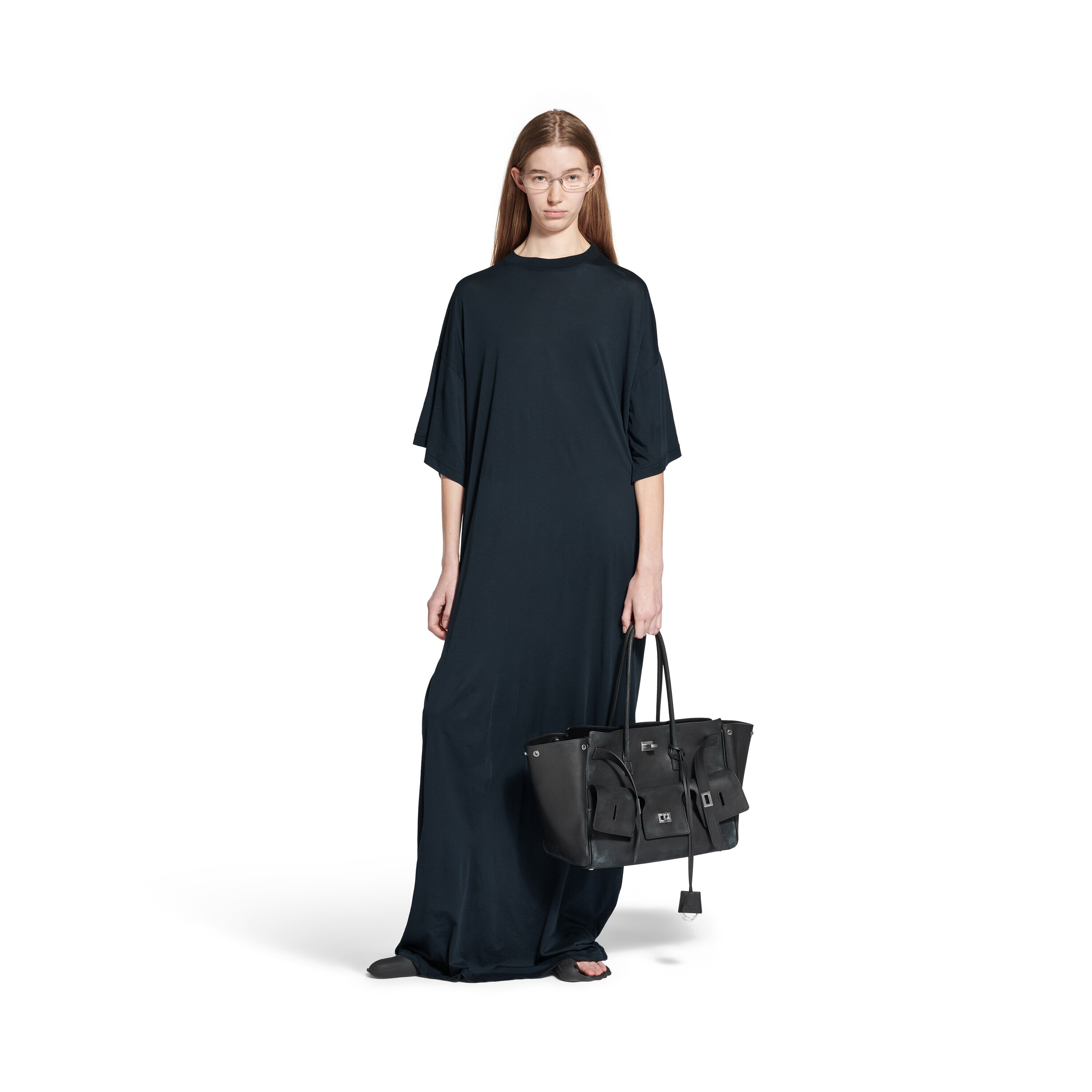 ワンピースその他 BALENCIAGA Women Dresses 831034TSVC7 1041 BLACK eCom-831233TMO261000_X.jpg?v=1
