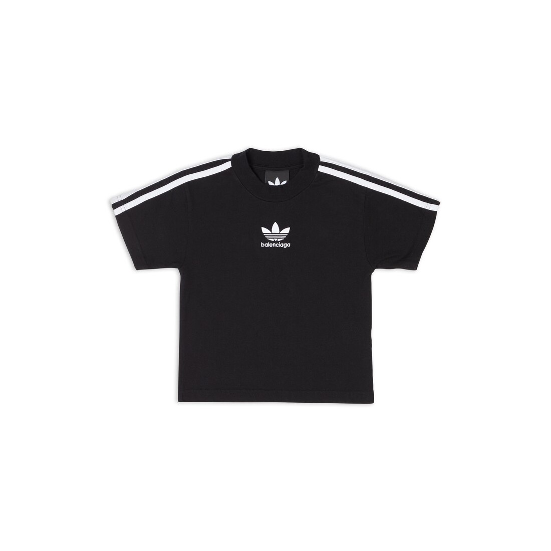 Kids Balenciaga Adidas T-shirt in Black | Balenciaga US