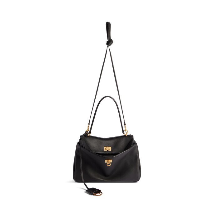 Women's Rodeo Small Handbag in Black | Balenciaga GB