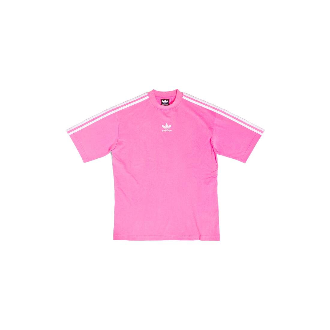 Aannemelijk Overtreffen room Balenciaga / Adidas T-shirt Medium Fit in Neon Pink | Balenciaga US