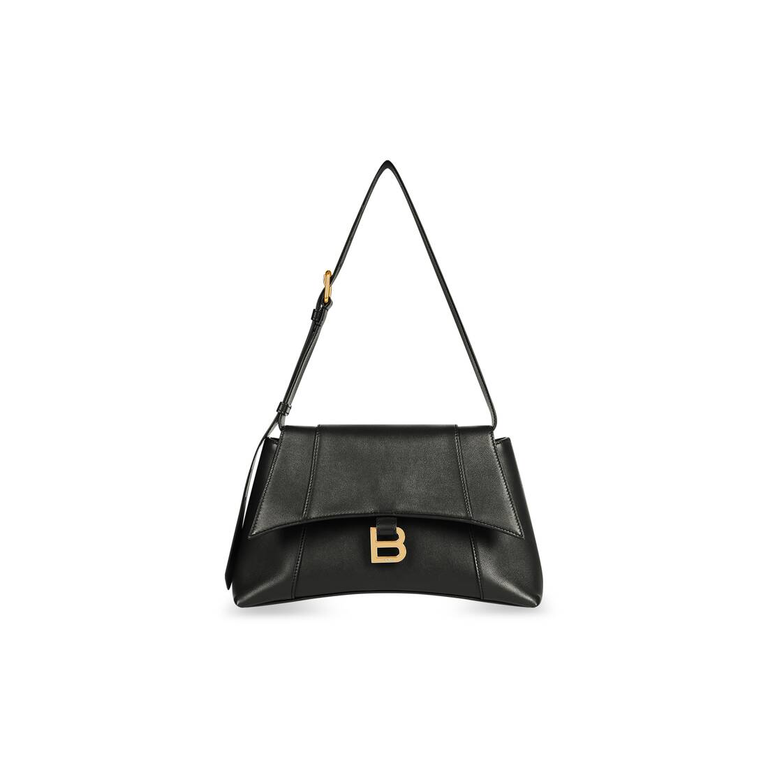 Balenciaga Women's Downtown Small Shoulder Bag - Black