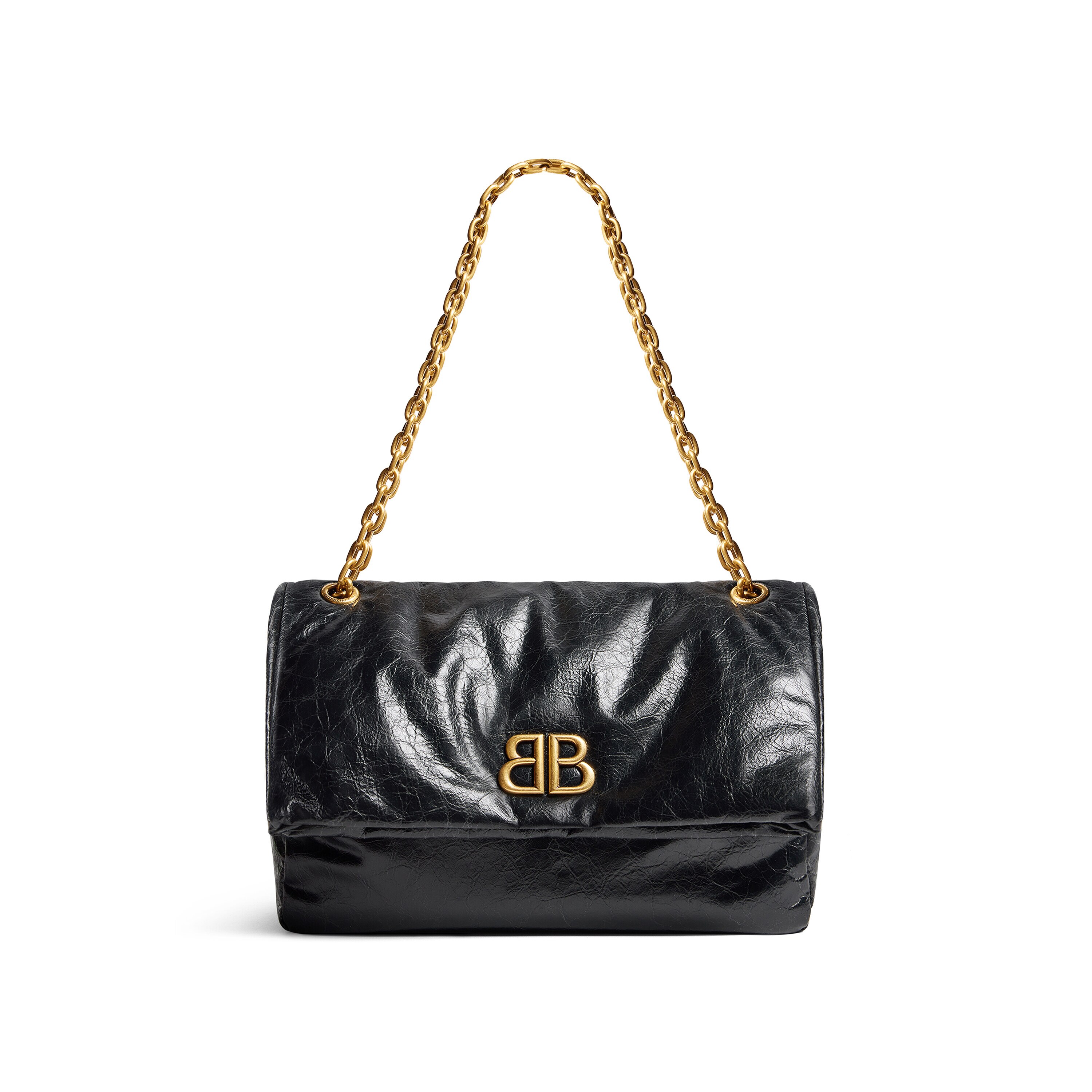 Women s Monaco Medium Chain Bag in Black