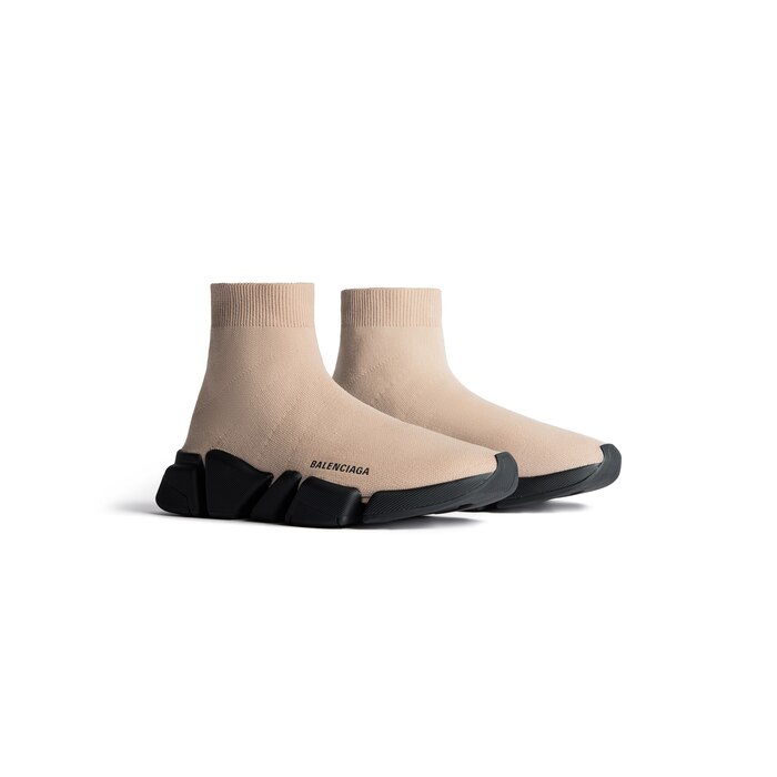 Balenciaga sock shoes beige Clearance