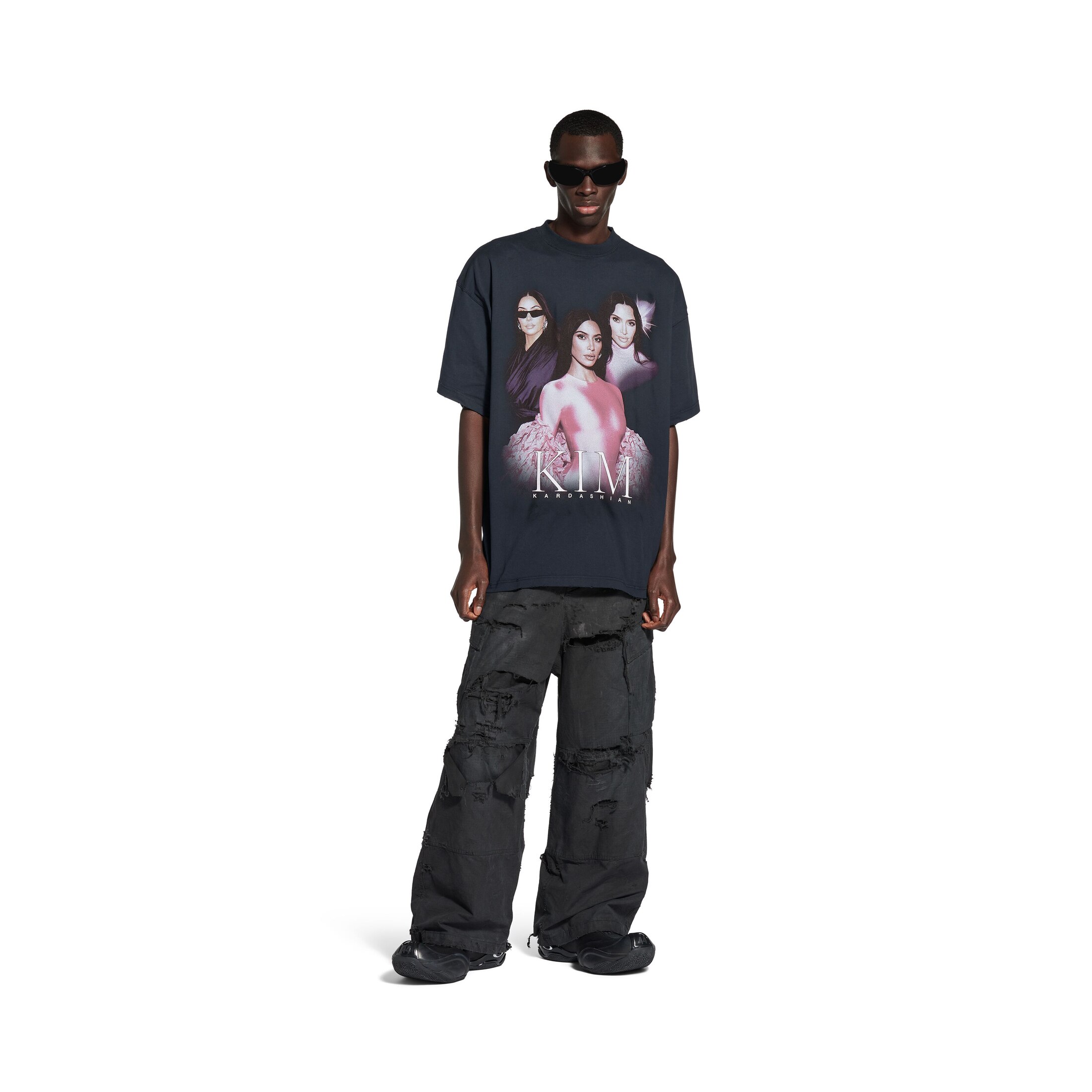 kim k oversized t-shirt