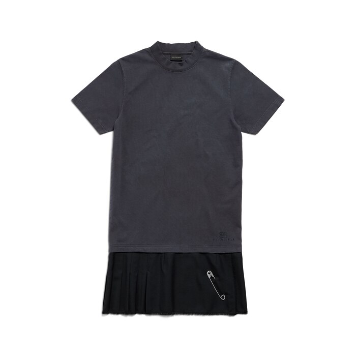 layered t-shirt dress