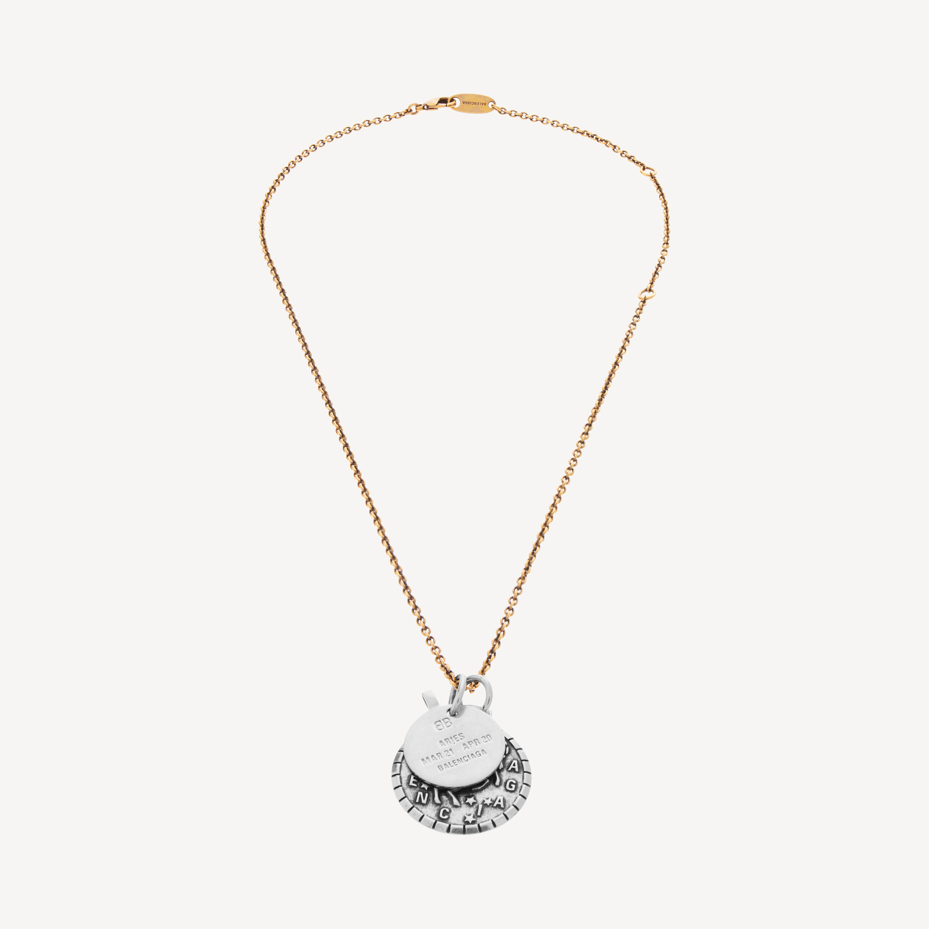 Horoscope Aries Necklace in Gold/silver