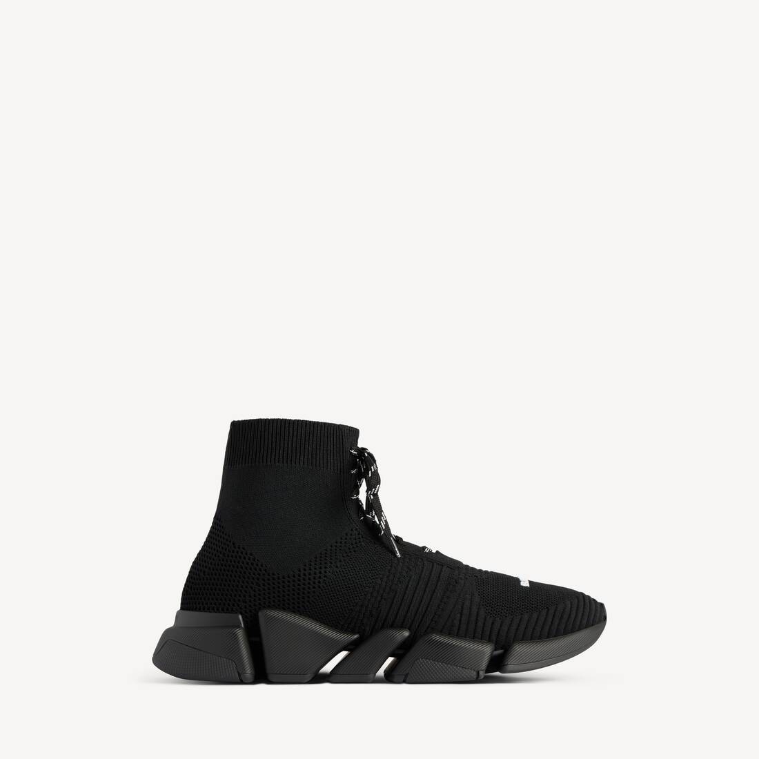 speed 2.0 lace-up recycled knit sneaker — 617258W2DB11013