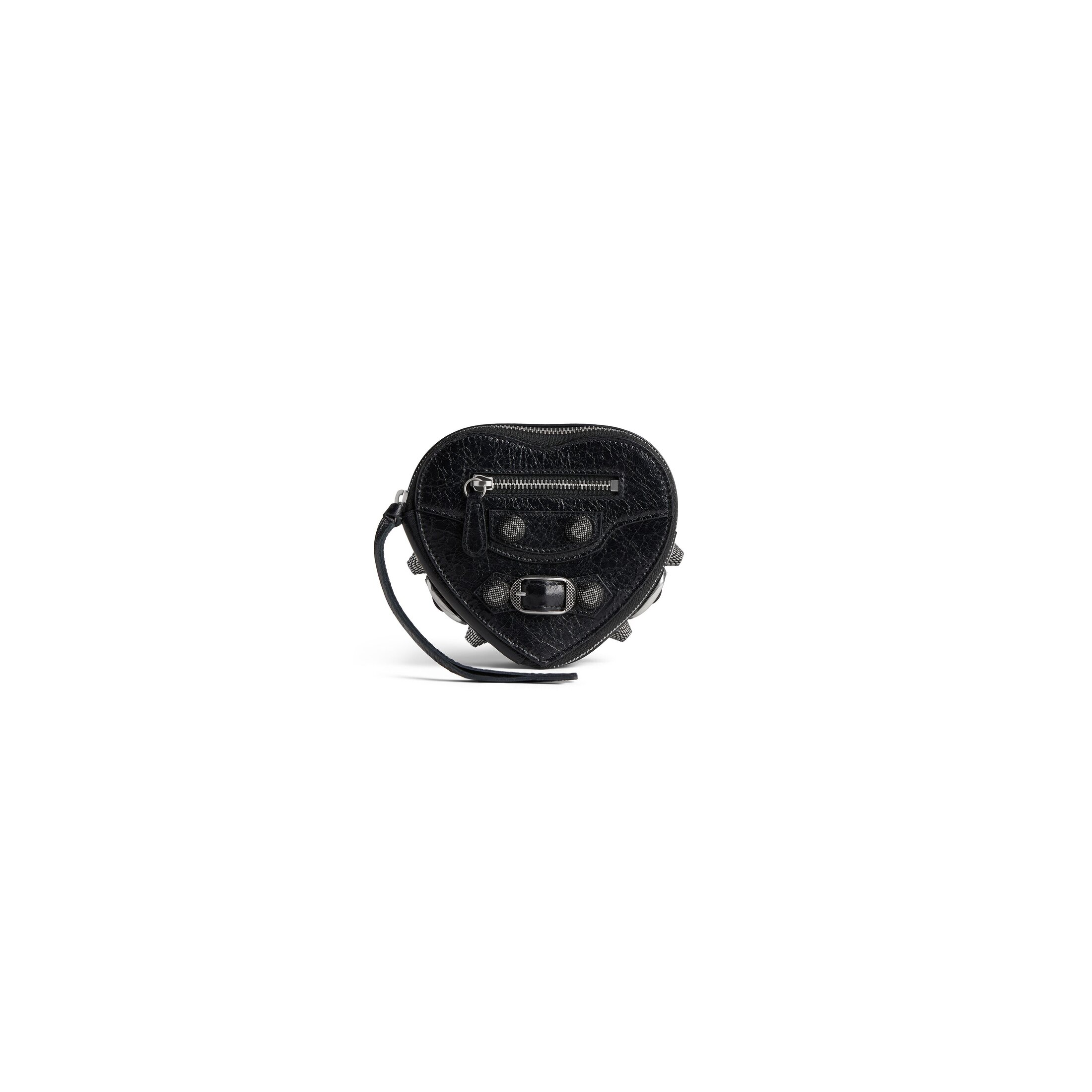 Balenciaga Boîte À Bijoux Le Cagole Heart - Noir - Femme - Cuir D'Agneau