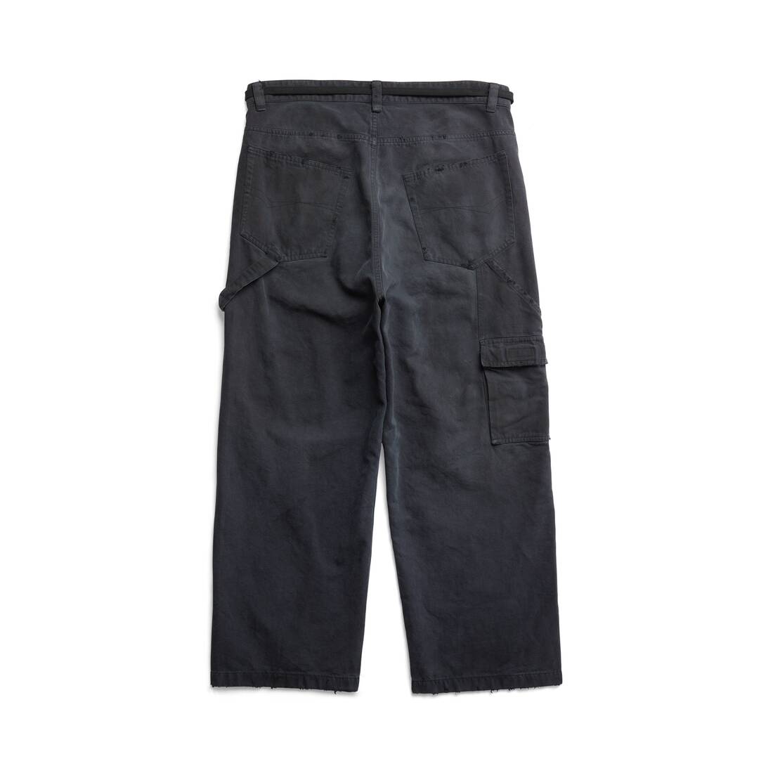 Balenciaga Cropped Skater Pants | Man Pants Black L | MILANSTYLE.COM