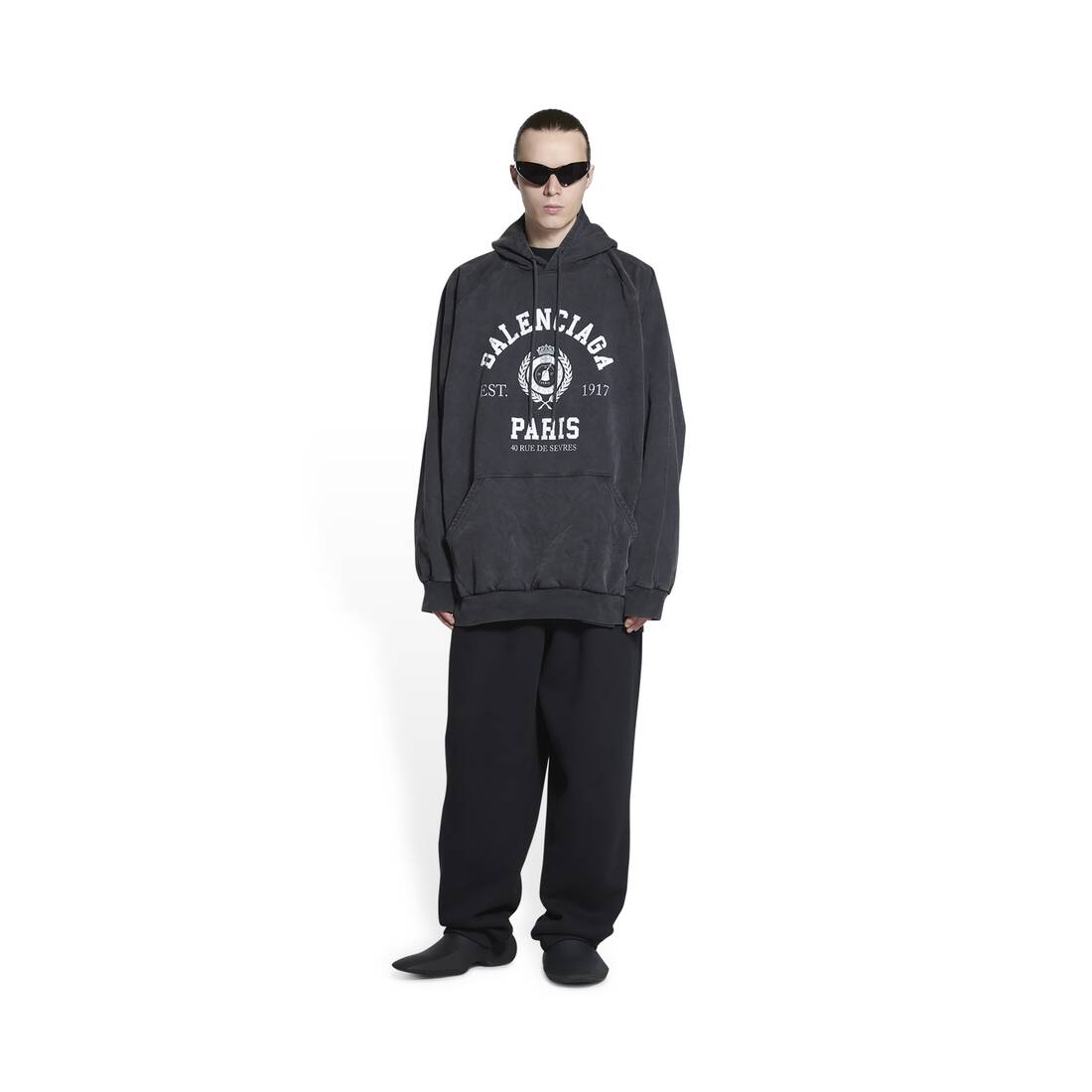college 1917 hoodie oversized